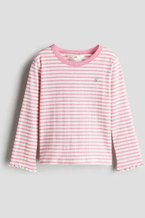 H&M Top de punto con bordado