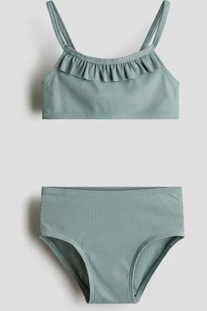 H&M Bikini acanalado