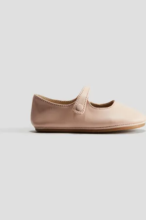 H&M Bailarinas de piel con suelas suaves