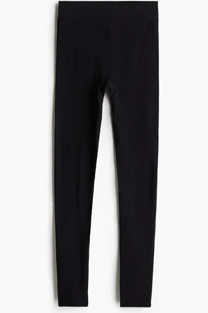 H&M Leggings seamless acanalados