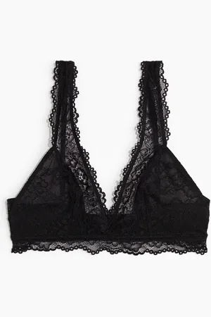 H&M Sostén suave de encaje