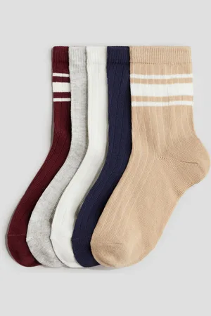 H&M 5-pack Calcetines acanalados