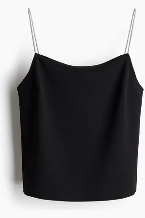 H&M Top de tirantes en punto