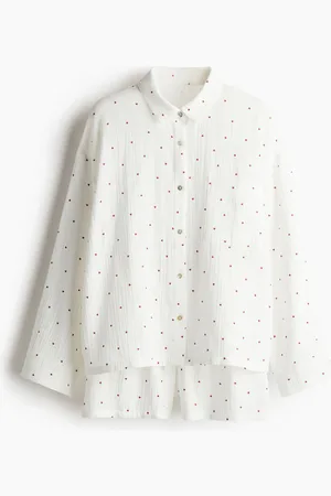 H&M Pijama de camisa y shorts