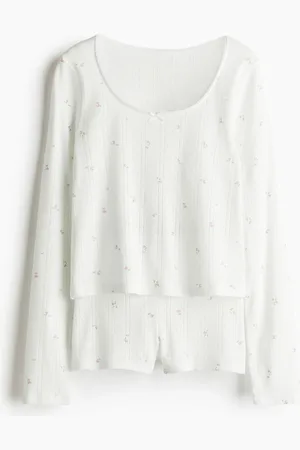 H&M Pijama de pointelle