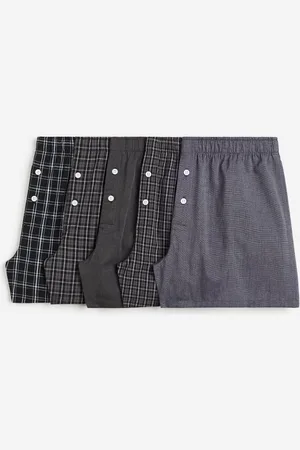 H&M 5-pack de bóxers shorts en algodón