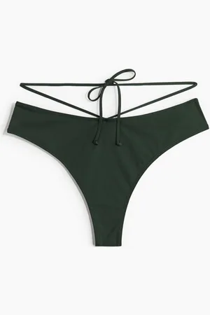 H&M Bragas de bikini Brazilian con lazos