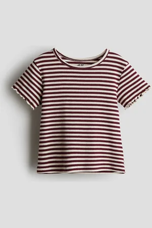 H&M Top en punto acanalado