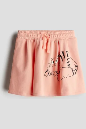 H&M Falda plisada de algodón