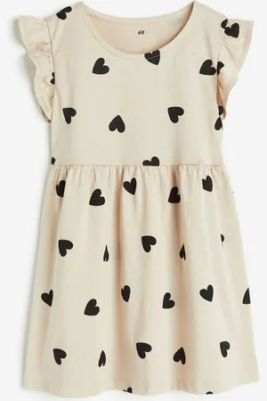 H&M Vestido en punto de algodón