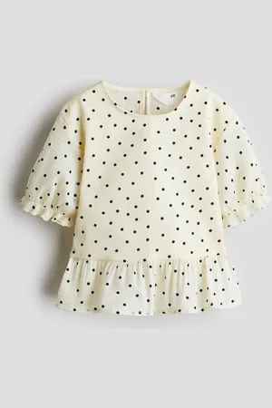 H&M Blusa con peplum