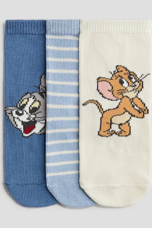 H&M 3-pack de calcetines con diseño