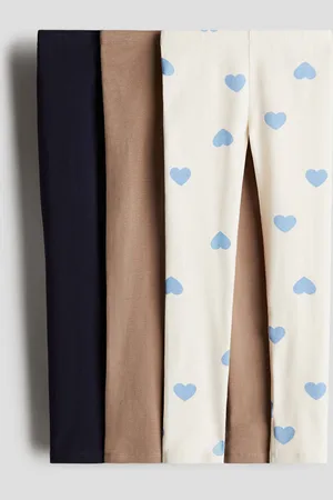 H&M 3-pack Leggings de punto