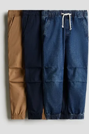 H&M 3-pack Joggers de algodón