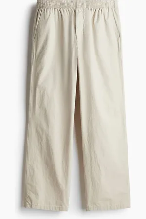 H&M Pantalón Relaxed Fit en popelina