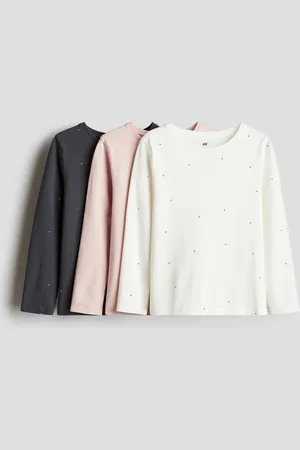 H&M 3-pack Playeras de manga larga