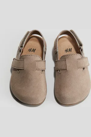 H&M Sandalias en tela afieltrada