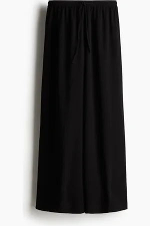 H&M Pantalón en punto texturizado con cordón de ajuste