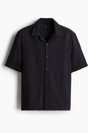 H&M Regular Fit Textured resort shirt