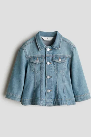 H&M Chamarra de denim con vuelo