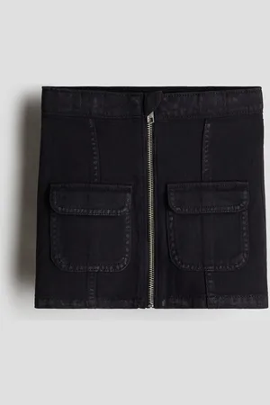 H&M Falda en sarga de algodón