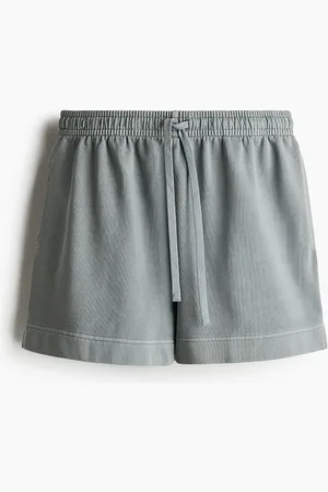 H&M Shorts deslavados en french terry de algodón