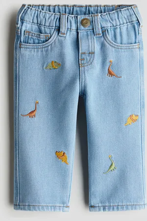 H&M Jeans con detalles bordados