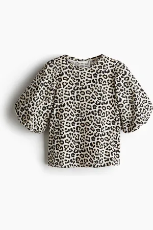 H&M Top con mangas globo