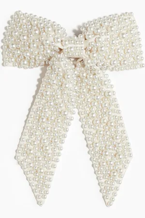 H&M Broche para el cabello con moño de satín