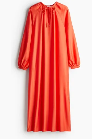 H&M Vestido con mangas globo
