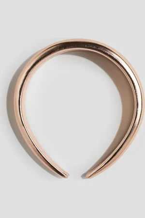 H&M Diadema metálica brillante