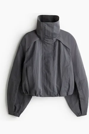 H&M Chamarra de nylon con hombreras
