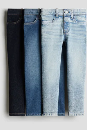 H&M 3-pack Comfort Stretch Slim Fit Jeans