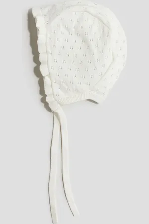 H&M Gorro tejido en algodón