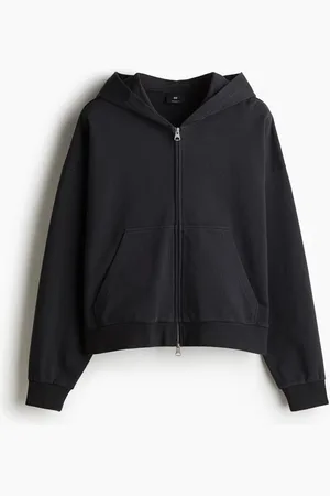 H&M Sudadera Oversized Fit con gorro y zíper