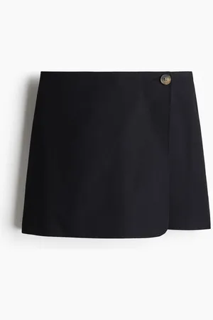 H&M Falda short de sarga