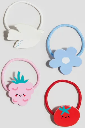 H&M 4-pack Ligas para el cabello con moño