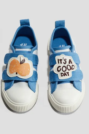 H&M Cotton canvas trainers