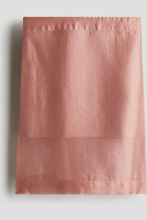 H&M Falda en satín traslúcido