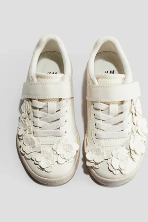 H&M Flower-detail trainers