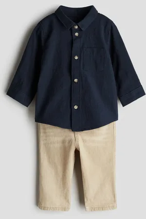 H&M Conjunto con camisa y jeans