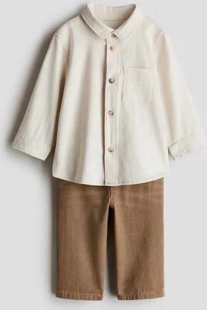H&M Conjunto con camisa y jeans