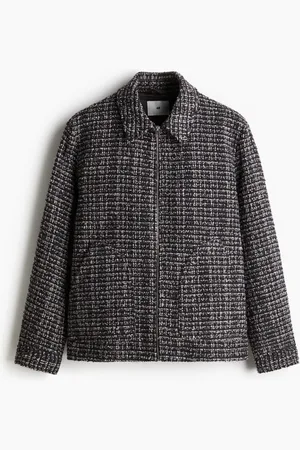 H&M Sobrecamisa Regular Fit en tweed