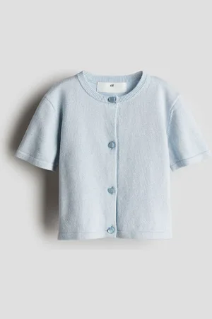 H&M Cárdigan en tejido brilloso fino