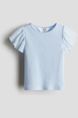 H&M Top con mangas de chifón