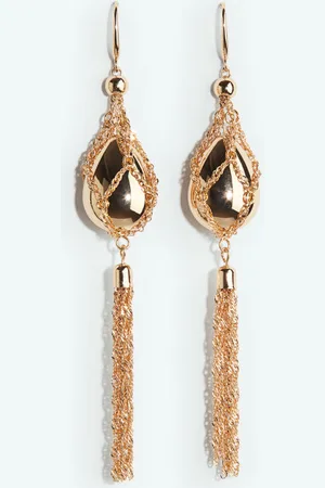 H&M Aretes con borlas