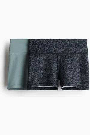 H&M 2-pack Shorts biker deportivos con DryMove™