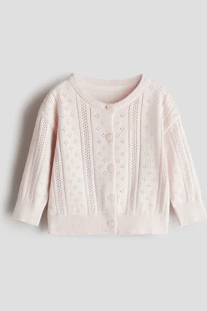 H&M Cárdigan en tejido de algodón con diseño