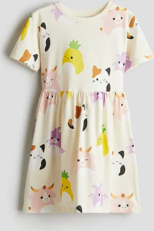 H&M Vestido de punto con diseño