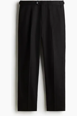 H&M Pantalón Regular Fit en mezcla de lino